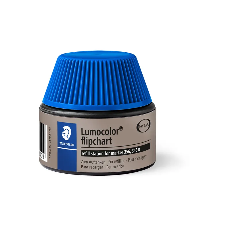 Flipchartmarker Nachfülltinte Staedtler Lumocolor 48856 - blau für Mod 356 permanent 30 ml