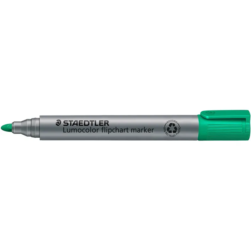 Flipchartmarker Staedtler Lumocolor 356 - grün 2 mm Rundspitze permanent nachfüllbar