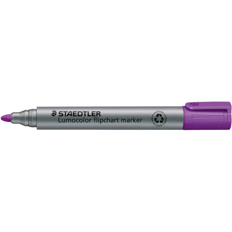 Flipchartmarker Staedtler Lumocolor 356 - violett 2 mm Rundspitze permanent nachfüllbar