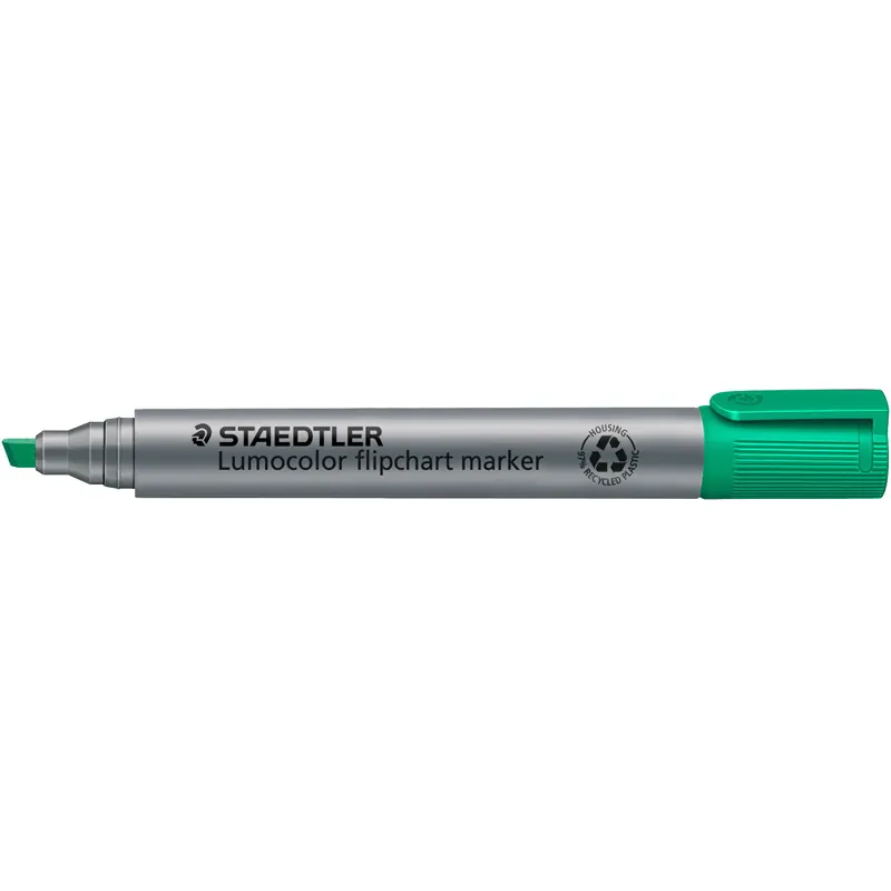 Flipchartmarker Staedtler Lumocolor 356B - grün 2-5 mm Keilspitze permanent nachfüllbar