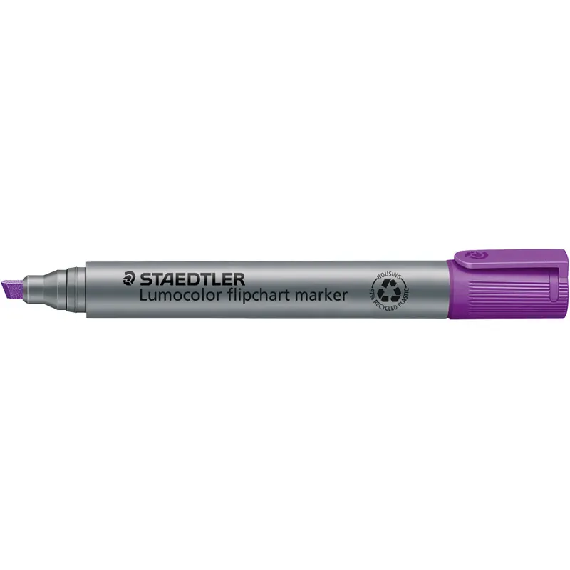 Flipchartmarker Staedtler Lumocolor 356B - violett 2-5 mm Keilspitze permanent nachfüllbar
