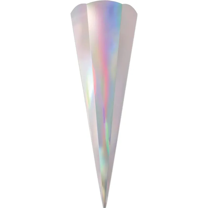 folia - Schultüten-Rohlinge, 5er-Set, metallic - Aufbewahren von Geschenken