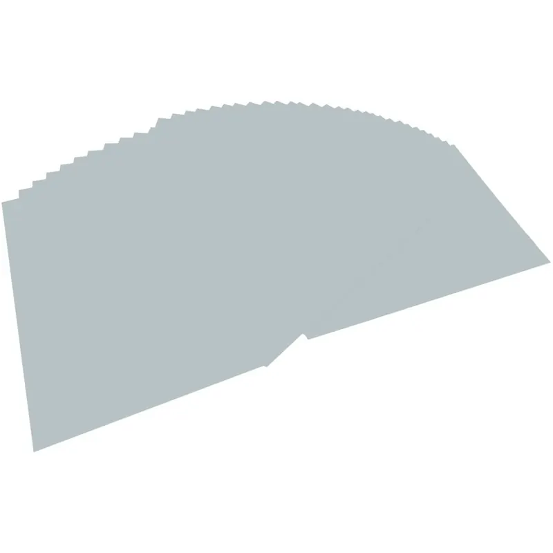 Folia Tonkarton 220g 50x70 25Bl silber