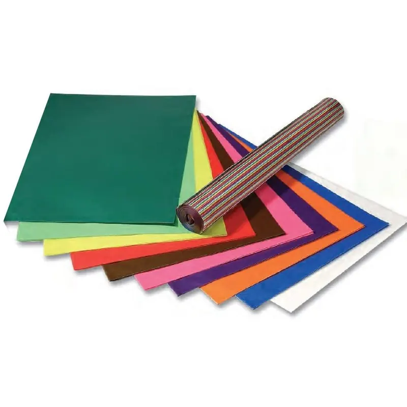 folia Transparentpapier - 70 x 100 cm, 42g/m², 25 Blatt, hellgrün