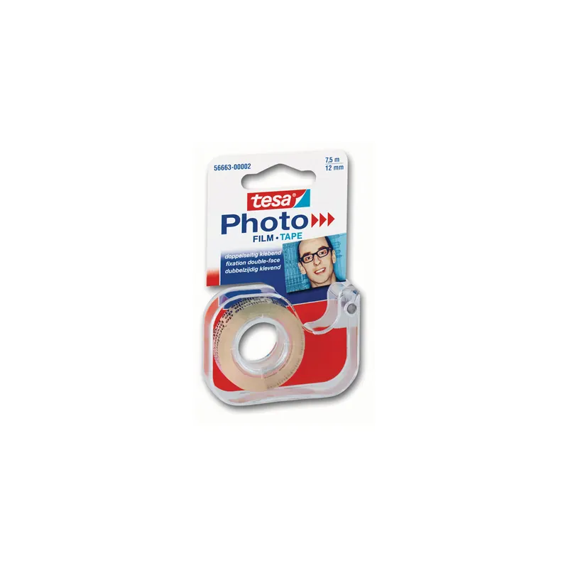 Fotodoppelklebeband tesa 56663 - 12 mm x 7,5 m transparent
