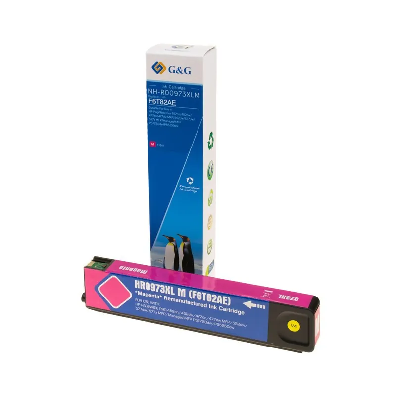 G&G Image Druckerpatrone kompatibel mit HP 973XL - F6T82AE Magenta