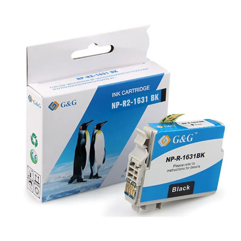 G&G Kompatibel mit Epson 16XL/ T1631/ C13T16314012 XL-Druckerpatrone