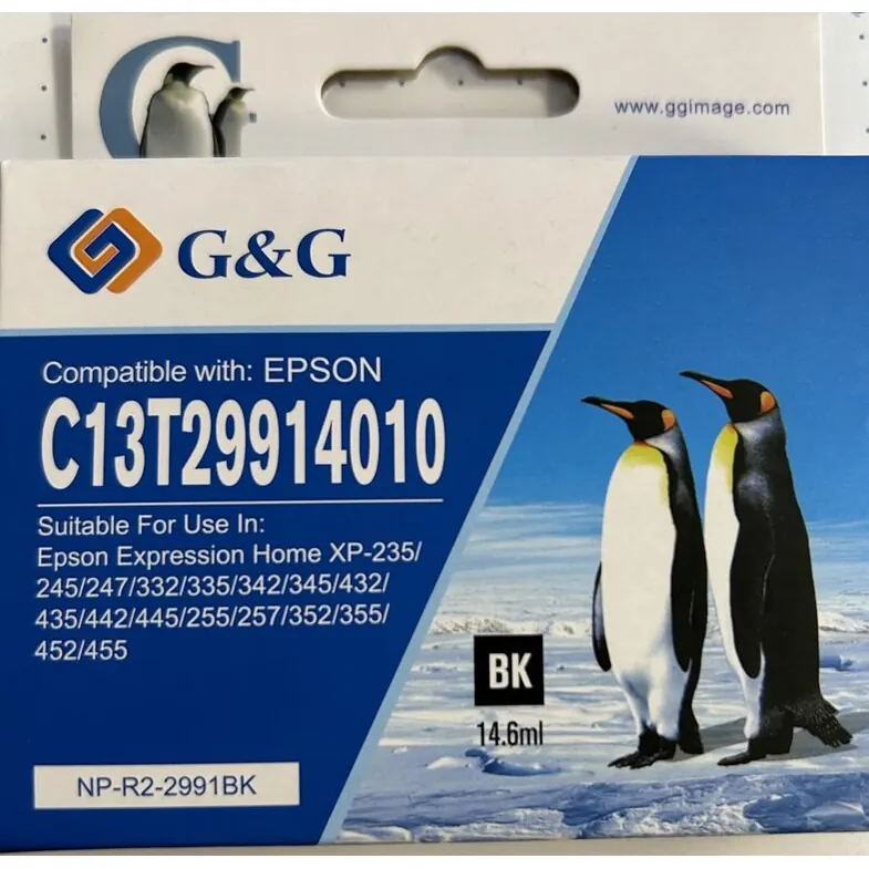 G&G Kompatibel mit Epson 29XL/ T2991/ C13T29914010 XL-Druckerpatrone Schwarz