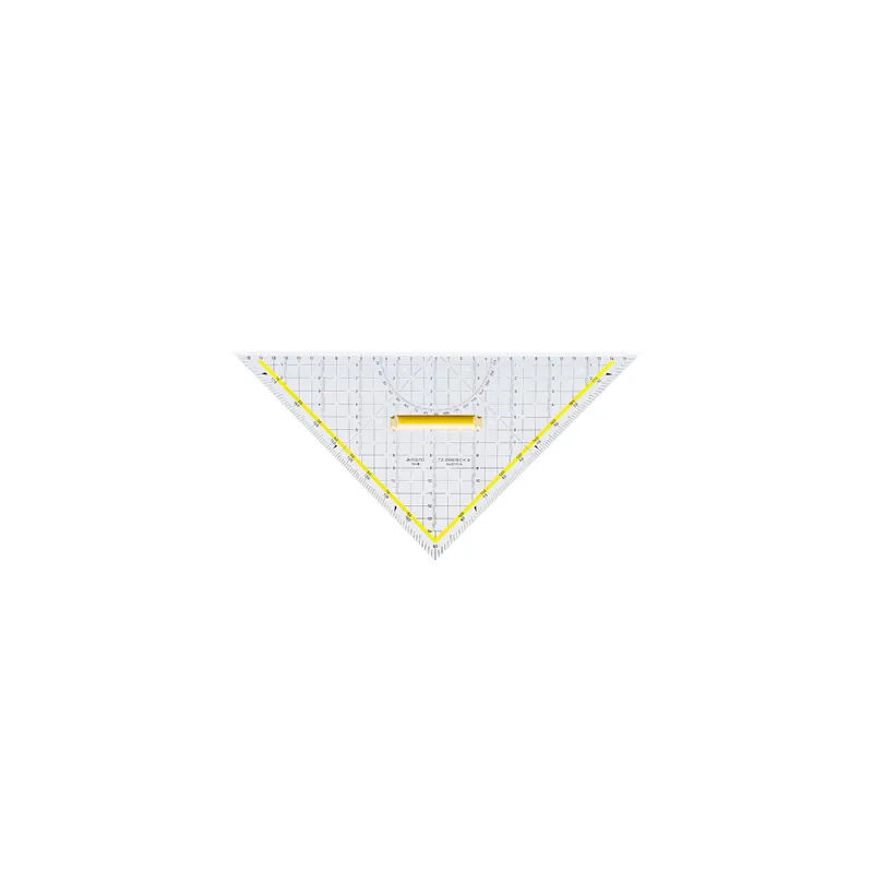 Geodreieck Aristo AR1648T - 32,5 cm transparent mit Griff