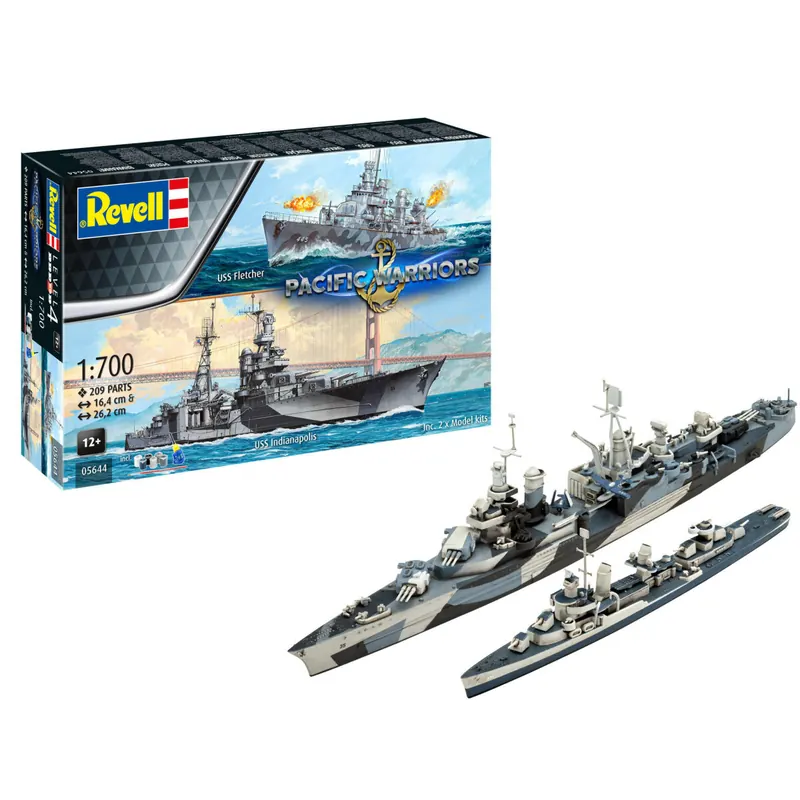 Geschenkset Pacific Warriors Revell Modellbausatz mit Basiszubehör