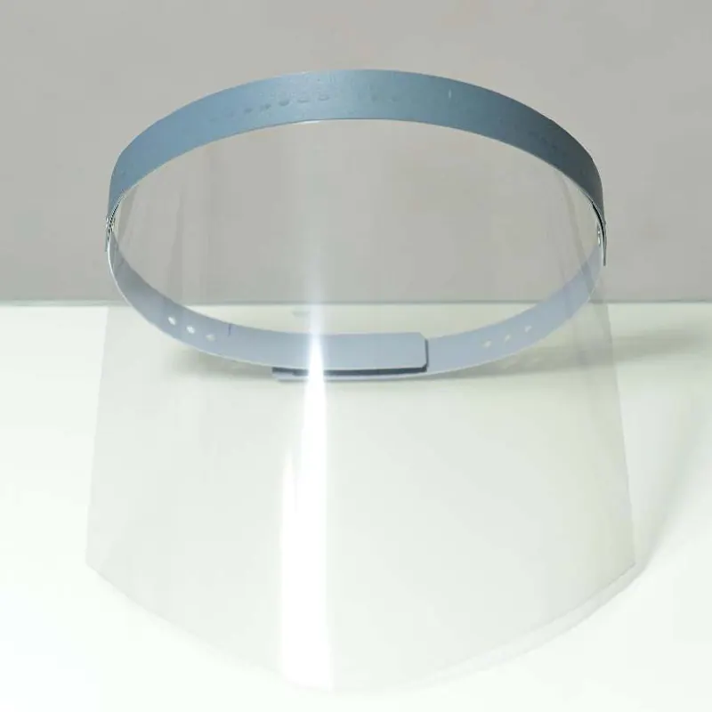 Gesichtsschutz Gesichtsvisiere & Spuckschutz Durable 999111442 - 53-62 cm glasklar schützt Mund-, Nasen- und Augen-Partie hochklappbar CE-konform Kunststoff