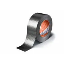 Gewebeklebeband tesa 4662 - 72 mm x 50 m silber-matt für Industrie/Gewerbe-Anwendungen