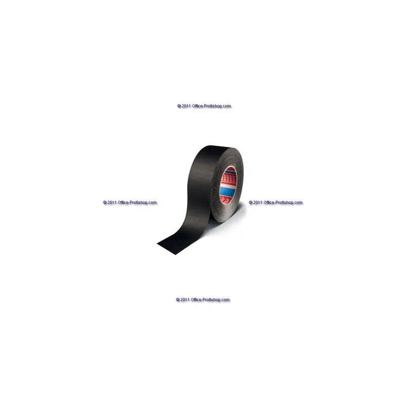 Gewebeklebeband tesa tesaband 4671 - 50 mm x 50 m schwarz-matt Acrylatband für Industrie/Gewerbe-Anwendungen  Pckg/3