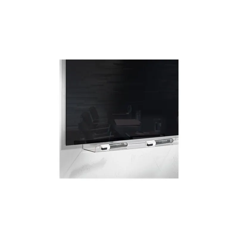 Glasmagnetboard Ablagefach sigel Artverum GL198 - 500 x 75 x 90 mm glasklar Acryl