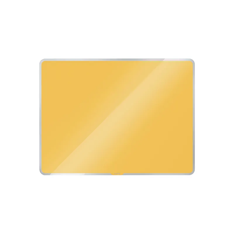 Glasmagnetboard Leitz Cosy 7042 - 60 x 40 cm gelb inkl. Marker
