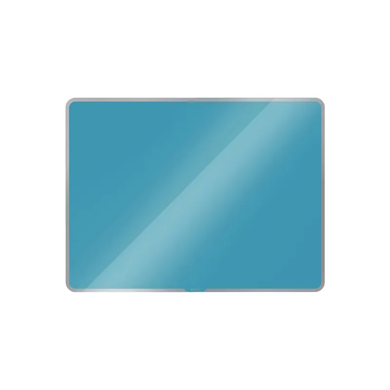 Glasmagnetboard Leitz Cosy 7043 - 80 x 60 cm blau inkl. Marker