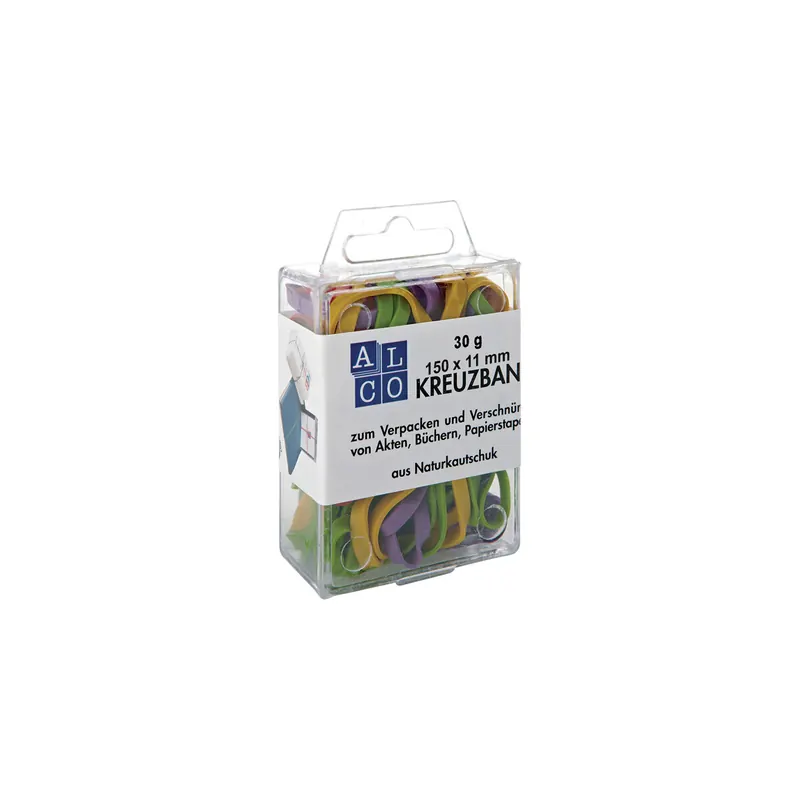 Gummiring myHome & Office 011203-2768 - 150 x 11 mm farbig sortiert Pckg/15