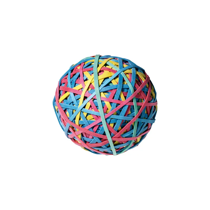Gummiring myHome & Office 011203-7440 - Ø 70 mm farbig sortiert Pckg/350