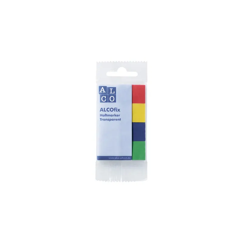Haftmarker myHome & Office 011203-6833 - 20 x 50 mm farbig sortiert Papier Pckg/160