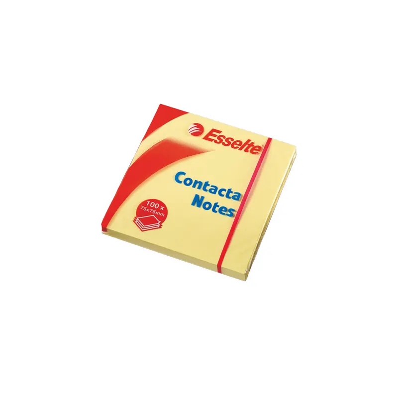 Haftnotizen Esselte 83003 - 75 x 75 mm gelb Papier  Pckg/12