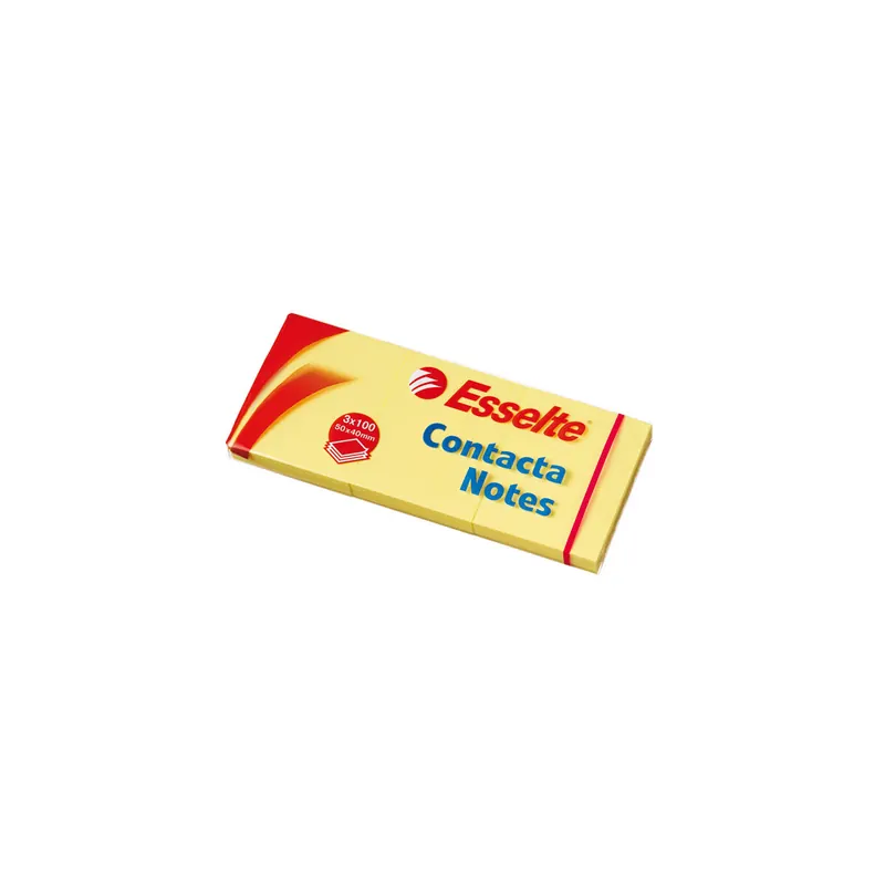 Haftnotizen Esselte 83012 - 40 x 50 mm gelb Papier  Pckg/4