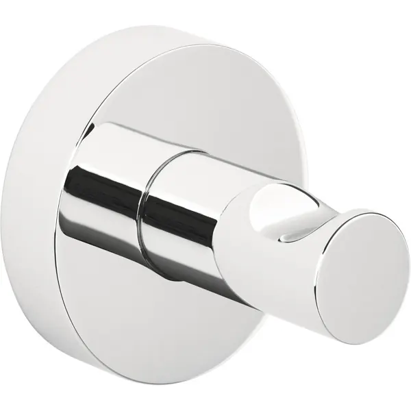 Haken tesa Powerbutton Premium 59342 - rund chrom bis 8 kg für glatte Oberflächen Edelstahl