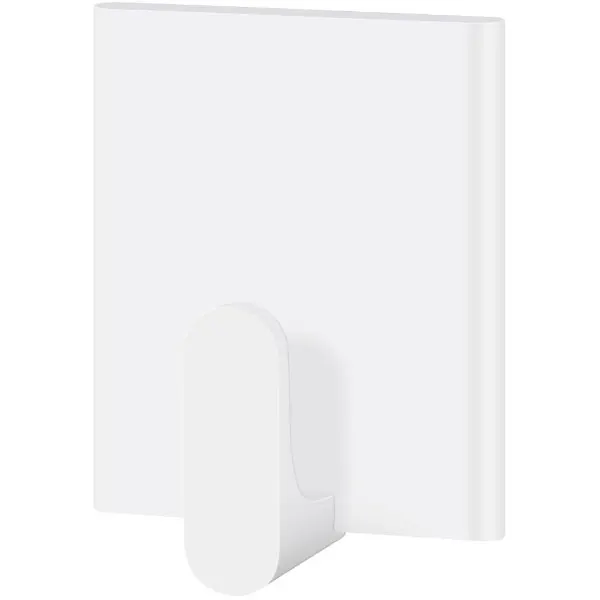 Haken tesa Powerstrips Small 57500 - eckig weiß bis 1 kg für glatte Oberflächen Kunststoff Pckg/3