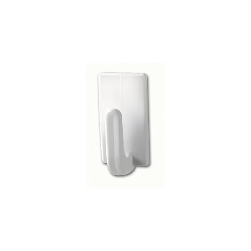 Haken tesa Powerstrips Small Classic 57530 - eckig weiß bis 1 kg für glatte Oberflächen Kunststoff Pckg/3