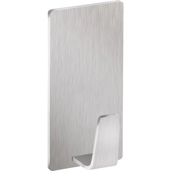 Haken tesa Powerstrips Waterproof Small 59780 - eckig Edelstahl bis 1 kg für Badezimmer Metall Pckg/2
