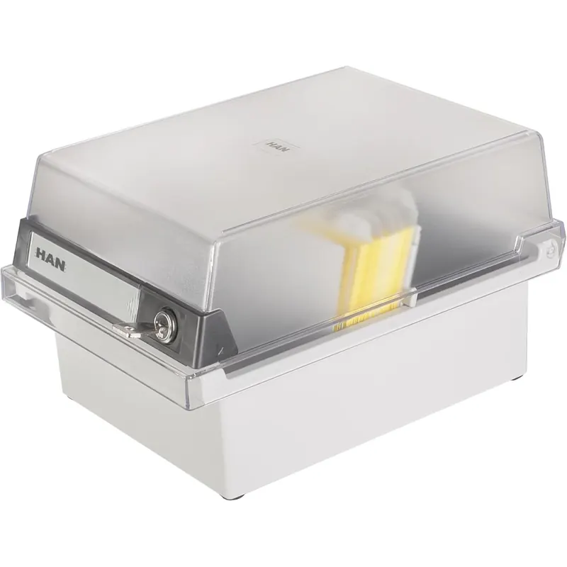 HAN 966-S-631 Karteikasten Special Edition, Lichtgrau, DIN A6