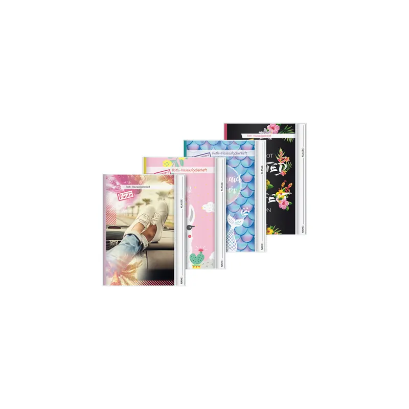 Hausaufgabenheft Brunnen Girls 46952 - A5 148 x 210 mm 56 Blatt Qualitätspapier 70 g/m²