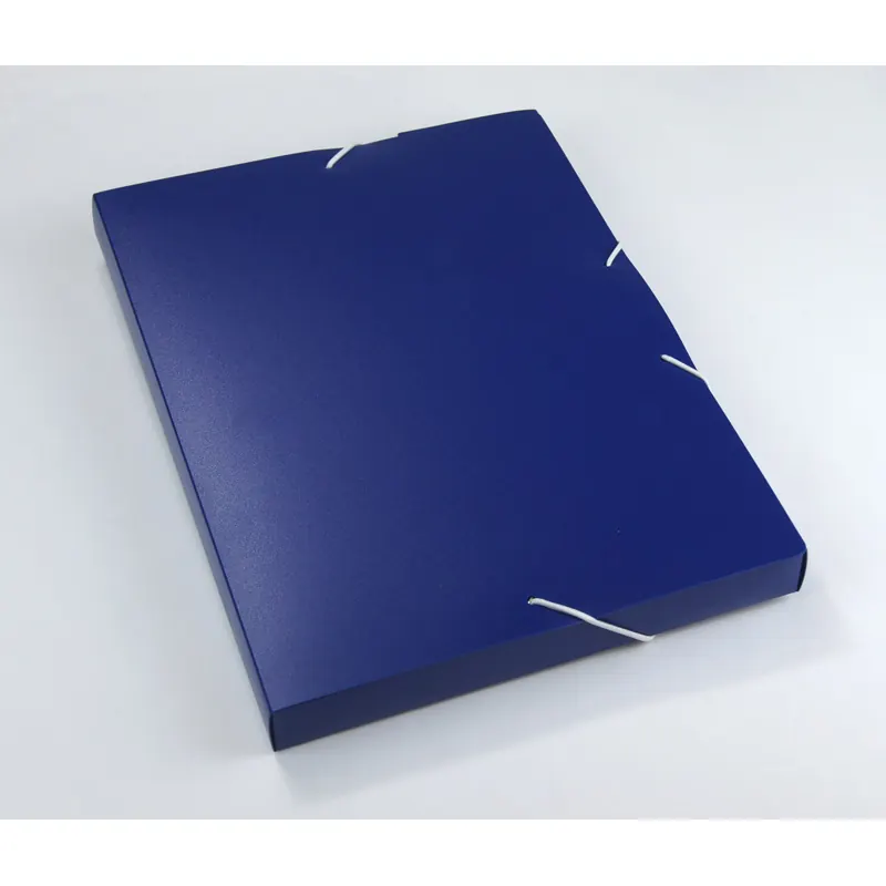 Heftbox Staufen PP-Standard 794756035 - A4 30 mm dunkelblau mit Gummizug PP-Folie