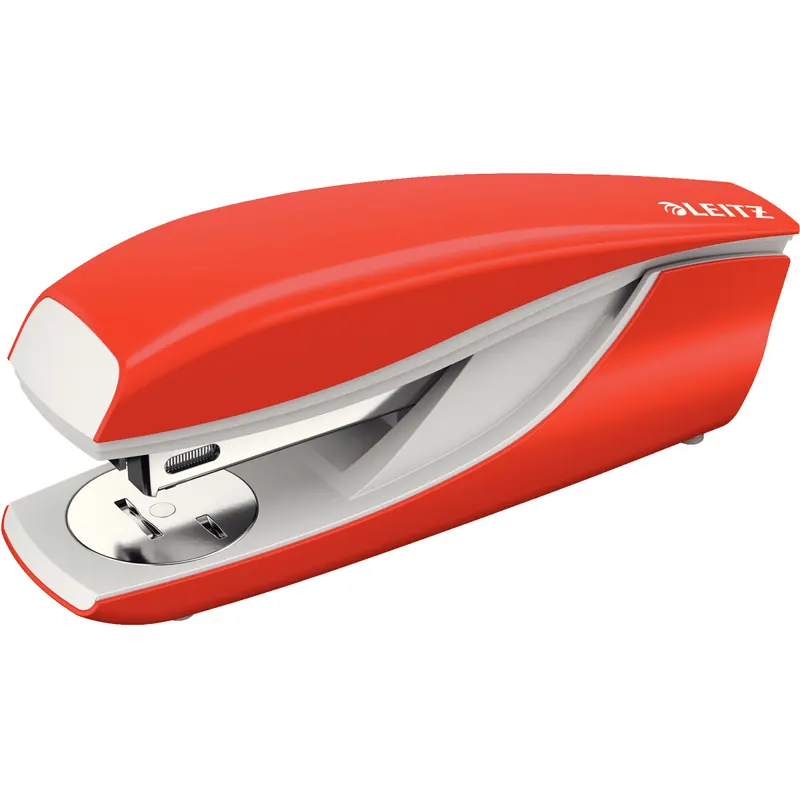 Heftgerät Leitz NeXXt 5502 - hellrot 30 Blatt Oberlademechanik HK 24/6, 26/6 Metall/Kunststoff