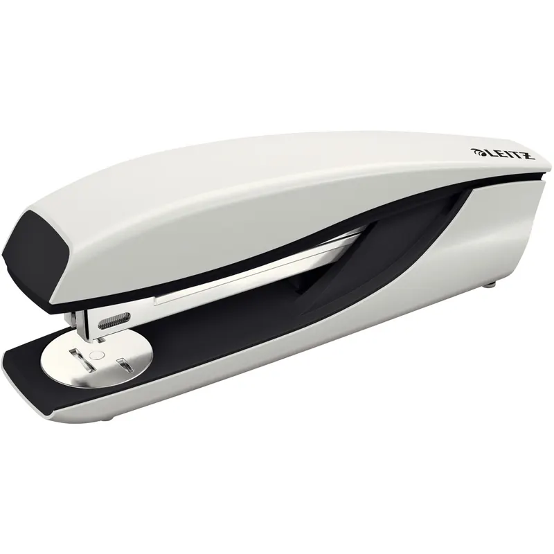 Heftgerät Leitz NeXXt Groß 5504 - grau 40 Blatt Oberlademechanik HK 24/6, 24/8, 26/6 Metall/Kunststoff