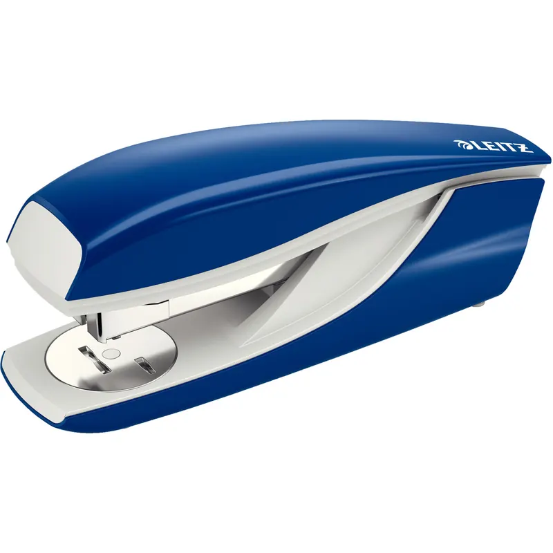 Heftgerät Leitz NeXXt Stark 5522 - blau 40 Blatt Springfachmechanik HK 24/6, 24/8, 26/6 Metall/Kunststoff