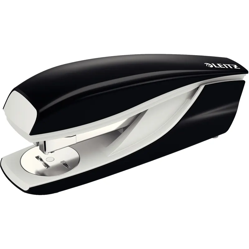 Heftgerät Leitz NeXXt Stark 5522 - schwarz 40 Blatt Springfachmechanik HK 24/6, 24/8, 26/6 Metall/Kunststoff