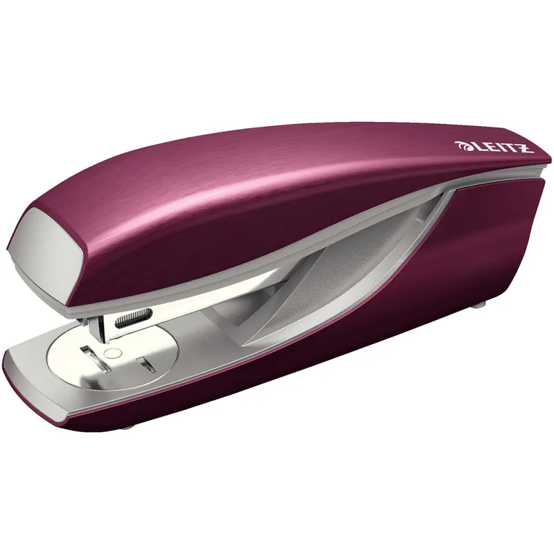 Heftgerät Leitz NeXXt Style 5562 - granat rot 30 Blatt Oberlademechanik HK 24/6, 26/6 Metall/Kunststoff