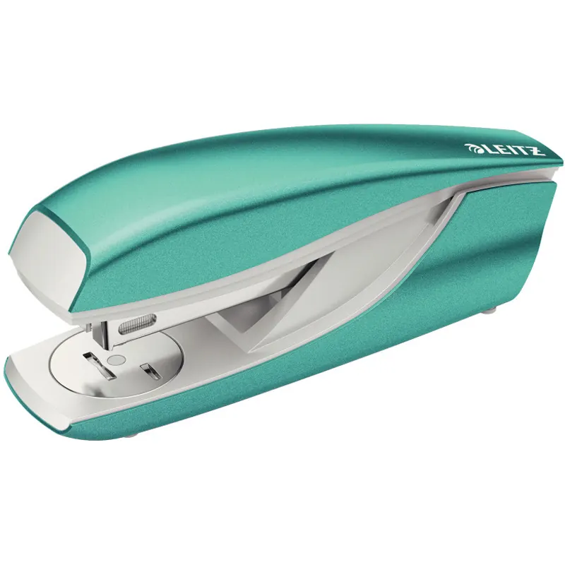 Heftgerät Leitz NeXXt WOW 5502 - eisblau metallic 30 Blatt Oberlademechanik HK 24/6, 26/6 Metall/Kunststoff