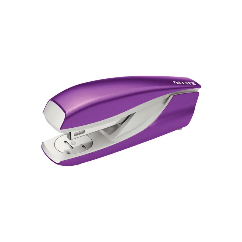 Heftgerät Leitz NeXXt WOW 5502 - violett metallic 30 Blatt Oberlademechanik HK 24/6, 26/6 Metall/Kunststoff