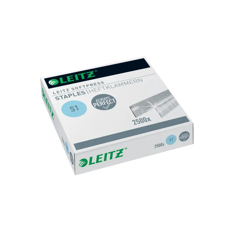 Heftklammer Leitz 5497 - S1 30 Blatt Stahl, verzinkt Pckg/2500