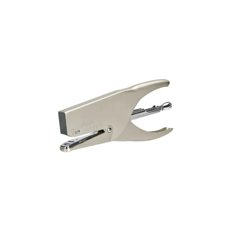 Heftzange Leitz Juwel001 - silber 30 Blatt Hinterlademechanik HK JUWEL 6 mm Metall