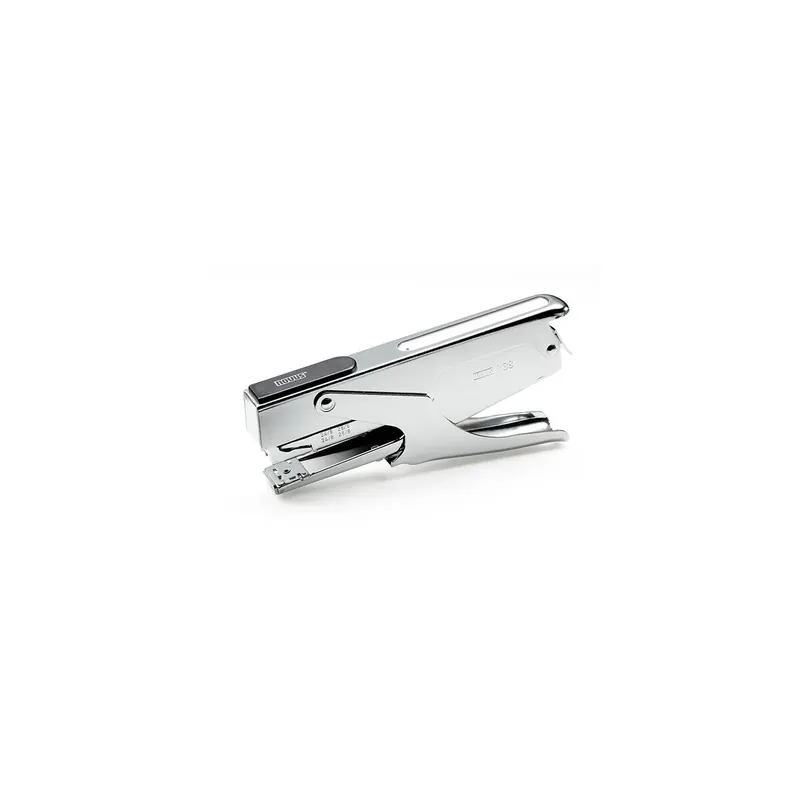 Heftzange Novus 021-0014 - chrom 40 Blatt Springfachmechanik HK 24/6, 26/6, 26/8 Metall/Kunststoff