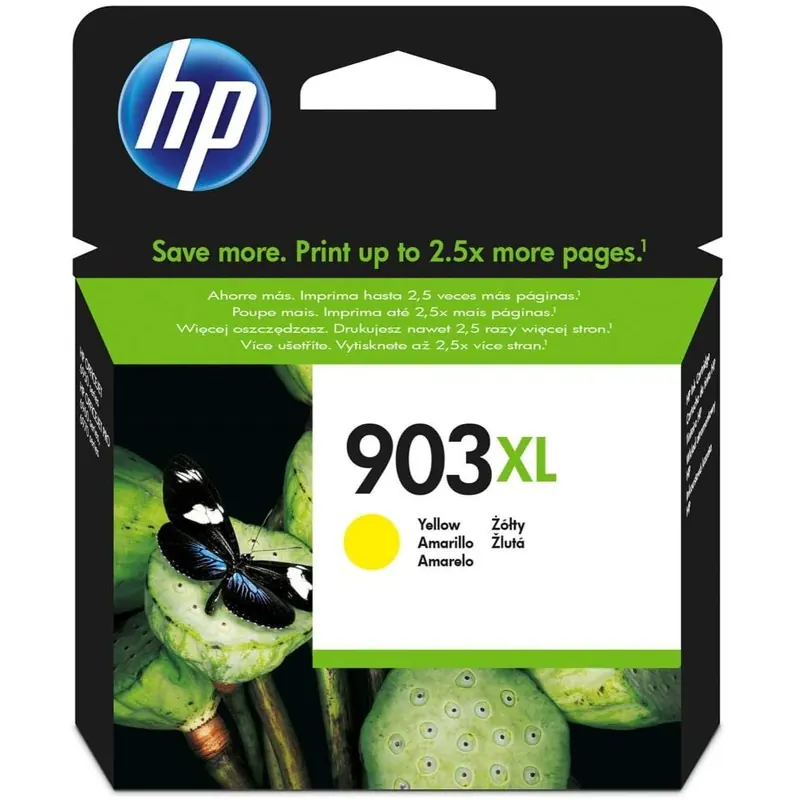 HP 903XL Gelb Original Druckerpatrone mit hoher Reichweite für HP Officejet 6950; HP Officejet Pro 6960, 6970