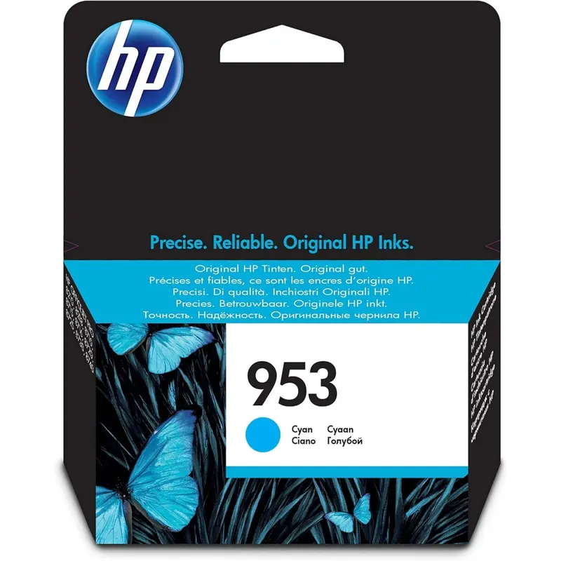 HP 953 Cyan Original Druckerpatrone Officejet Pro 7720, 7730, 7740, 8210, 8710, 8715, 8720, 8725, 8730, 8740