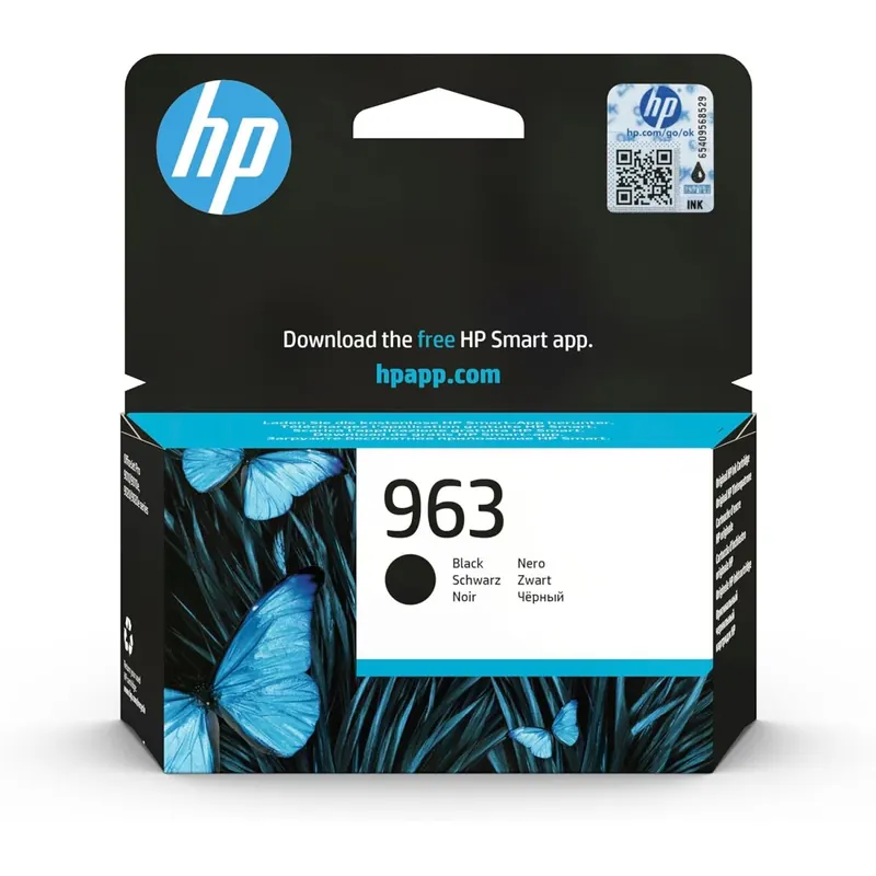 HP 963 (3JA26AE) Original Druckerpatrone OfficeJet Pro 9010, OfficeJet Pro 9020 schwarz