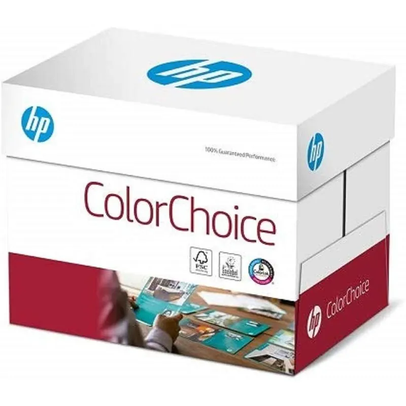 HP Farblaserpapier, Druckerpapier Colorchoice CHP750 - 90 g, A4, 2500 Blatt (5x500), weiß