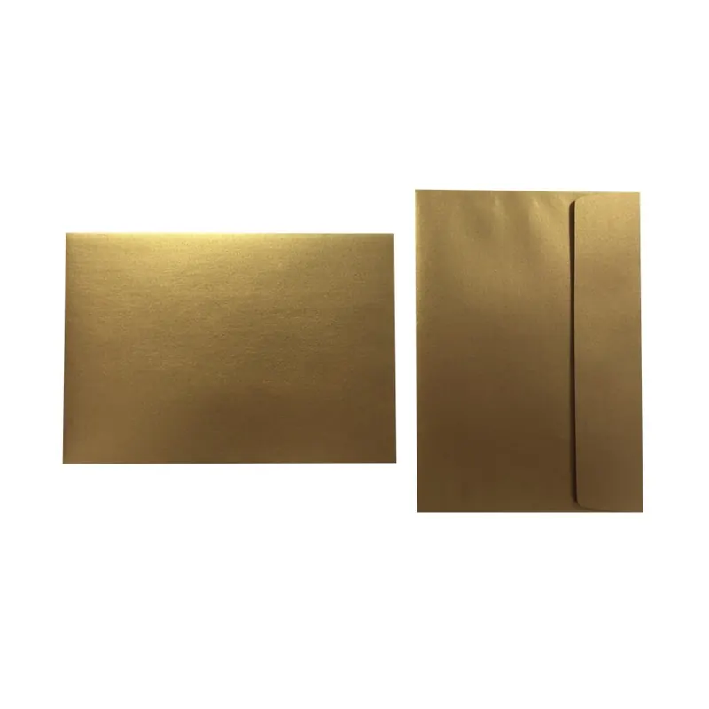 Inapa Shyne Umschläge C5 Golden Copper 120g/m² 100 Stück