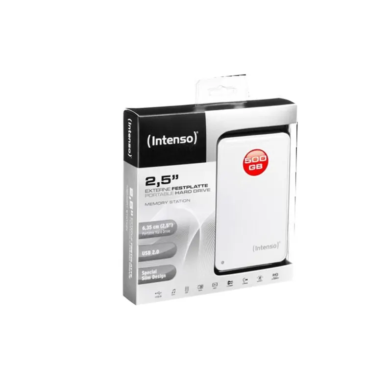 Intenso 2.5 HDD Drive 500GB USB2.0 white
