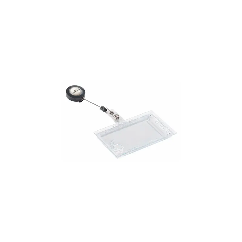 Jojo Durable 8224 - 80 cm transparent mit Ausweishalter 54 x 85 mm Pckg/10