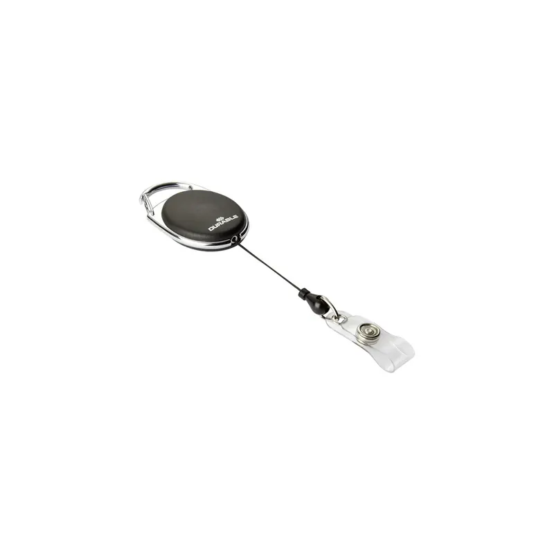 Jojo Durable Style 8324 - 80 cm schwarz mit Druckknopf-Schlaufe Pckg/10